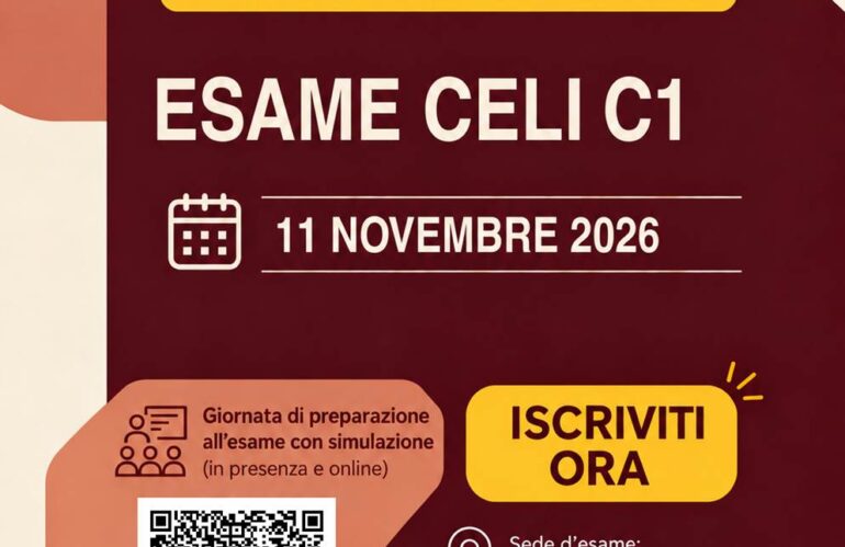 Esame CELI C1 a Pescara